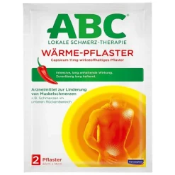 Outlet Wärme Pflaster Capsicum, 2 St Wärmepflaster