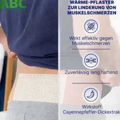 Outlet Wärme Pflaster Capsicum, 2 St Wärmepflaster