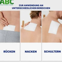 Online Wärme-Pflaster sensitive-Vlies Hansaplast med, 2 St Wärmepflaster