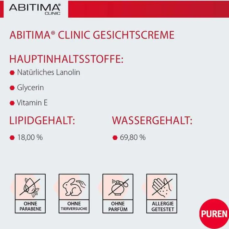 Abitima Clinic Gesichtscreme, 75 ml