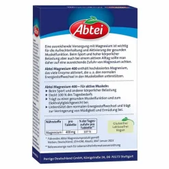 Abtei Magnesium 400 hochdosiert Tabletten, 30 St