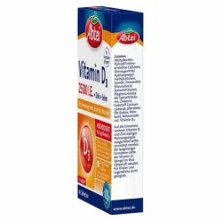 Online Vitamin D3 2500 I.E. Tabletten Titandioxidfr, 42 St Vitamin D (Colecalciferol)