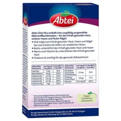 New Abtei Zink Plus Nährstoff Kapseln, 32 St