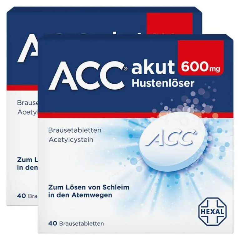 Sale ACC akut 600 mg Hustenlöser, Brausetabletten, 2x40 St