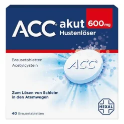 Sale akut 600 mg Hustenlöser, Brausetabletten, 40 St Hustenlöser