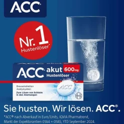Sale akut 600 mg Hustenlöser, Brausetabletten, 40 St Hustenlöser