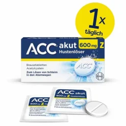 akut 600 mg Z Hustenlöser, Brausetabletten, 20 St Hustenlöser
