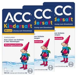 ACC Kindersaft, 3x100 ml