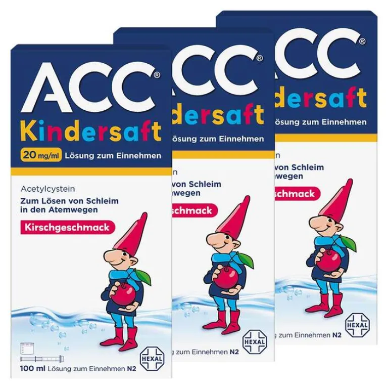 ACC Kindersaft, 3x100 ml