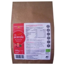 Outlet Amazonas Naturprodukte Acerola 100% Bio Pur nat.Vit, 500 g