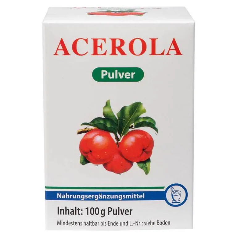 Online Acerola Pulver, 100 g Vitamin C (Ascorbinsäure)