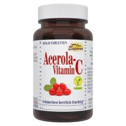 Acerola Vitamin C Kautabletten, 60 St