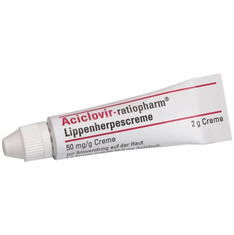 Online Ratiopharm Aciclovir Lippenherpes, 2 g