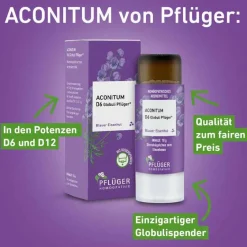 Best Aconitum D6 Globuli Dosierspender, 10 g A