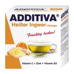 Outlet Additiva Heißer Ingwer + Orange Pulver, 120 g