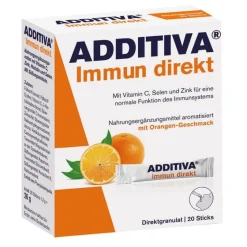 New Immun direkt Sticks, 20 St Zink|Vitamin C (Ascorbinsäure)