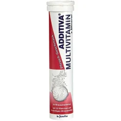 Additiva Multivitamin + Mineral Pfirsich R Brausetabletten, 20 St