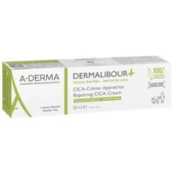 Clearance A-Derma Dermalibour + Cica reparierende Creme, 50 ml