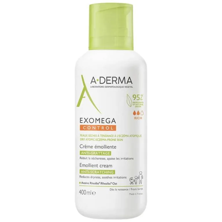 Clearance A-Derma Exomega Control Creme rückfettend, 400 ml