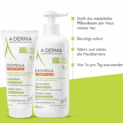 A-Derma Promo-Kit Exomega Milch + Spray, 1 St