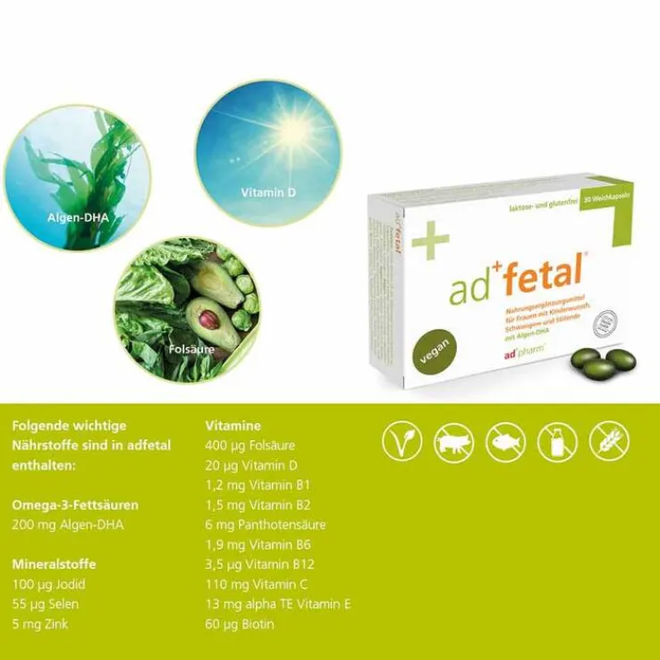 Adfetal Weichkapseln, 30 St