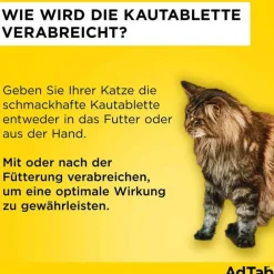 Discount Adtab ™ Kautabletten für Katzen 48 mg über 2 bis 8 kg, 3 St