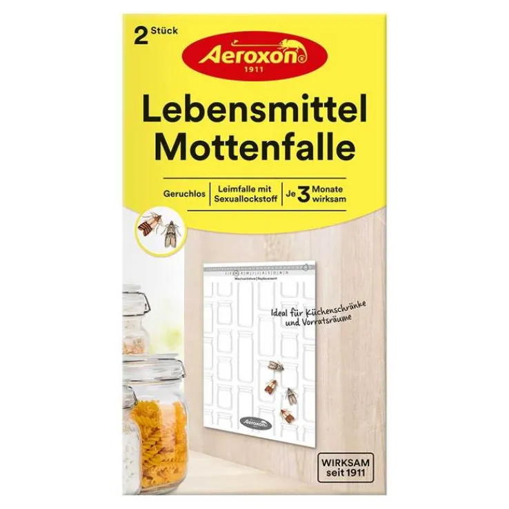 Aeroxon Lebensmittel Mottenfalle, 2 St