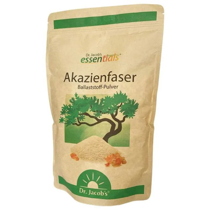 Akazienfaser Ballaststoff-Pulver Dr. Jacobs, 500 g