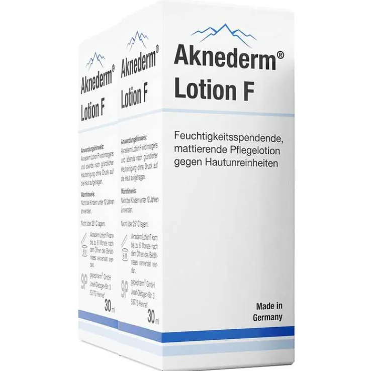 Aknederm Lotion F, 2X30 ml