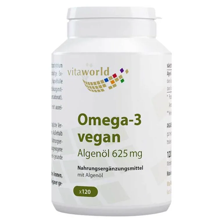 Online Algenöl 625 mg Omega-3 vegan Kapseln, 120 St Algenöl