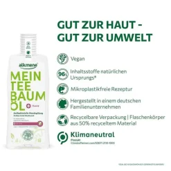 New Mein Teebaumöl antibakterielle Mundspülung, 500 ml Mundspülung