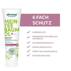 Sale Mein Teebaumöl Kariesschutz Zahncreme, 100 ml Zahnpasta & Zahncreme