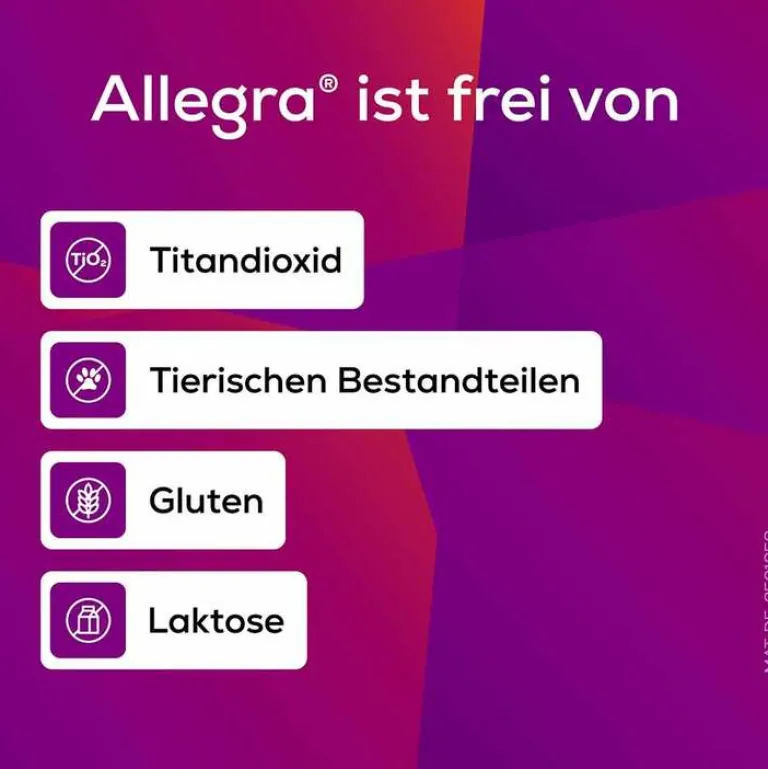 Discount Allegra Allergietabletten 20 mg Schmelztabletten, 6 St