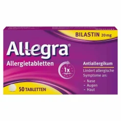 Allegra Allergietabletten 20 mg Tabletten, 50 St