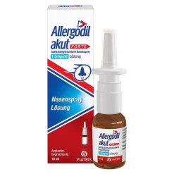 Online akut FORTE Nasenspray mit Azelastin, 10 ml Nasenspray Allergie|Allergie Medikamente