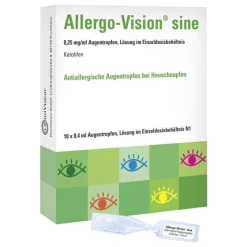 ® sine Augentropfen im Einzeldosenbehältnis, 10X0.4 ml Augentropfen Allergie