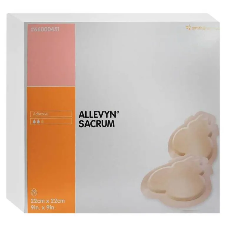 Best Allevyn Sacrum groß kontourierte Wundauflage, 10 St
