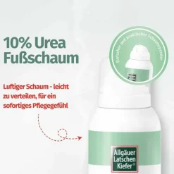 Outlet Allgäuer Latschenkiefer 10% Urea Fußschaum, 150 ml