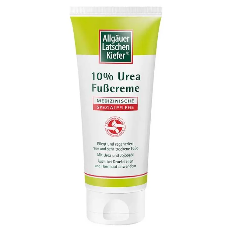 Online Allgäuer Latschenkiefer 10% Urea Fußcreme, 100 ml
