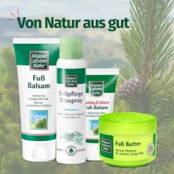 Allgäuer Latschenkiefer Fuss Butter Creme, 200 ml
