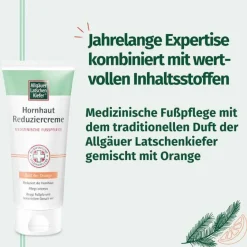 Clearance Allgäuer Latschenkiefer Hornhaut Reduziercreme Orange, 100 ml