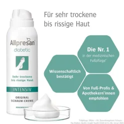 Allpresan diabetic Fuß Intensiv Schaum, 125 ml