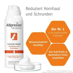 New Fuß spezial Original Schaum-Creme Hornhaut und Schrunden Nr.4, 125 ml Hornhaut