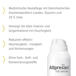 Allpresan Fuß spezial Original Schaum-Creme sehr trockene Haut Nr.3, 200 ml