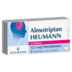 Best Almotriptan bei Migräne 12,5 mg Filmtabletten, 2 St Migräne Tabletten