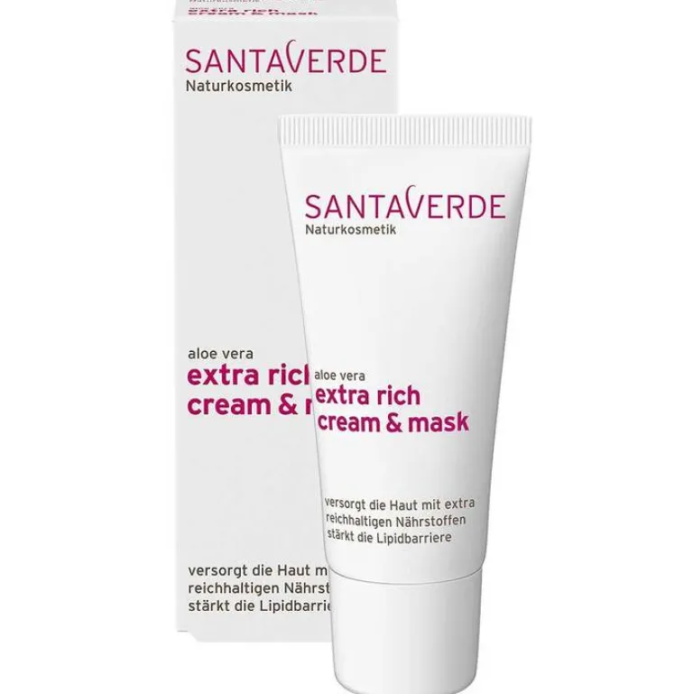 Online Aloe Vera Extra rich cream mask, 30 ml Gesichtsmasken