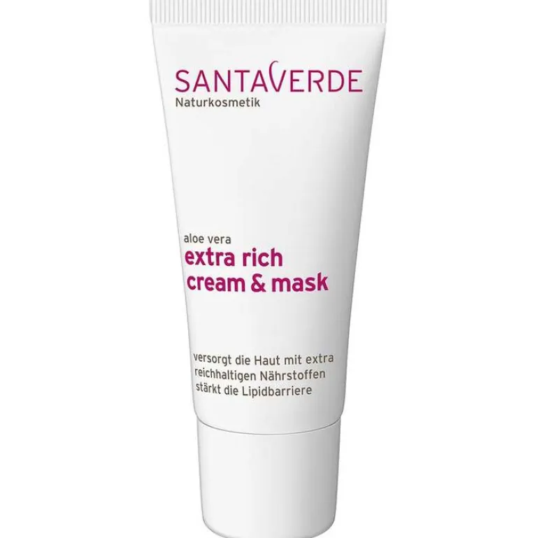 Online Aloe Vera Extra rich cream mask, 30 ml Gesichtsmasken