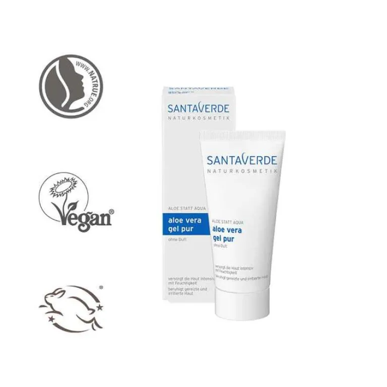 Online Santaverde Aloe Vera Gel pur ohne Duft, 100 ml