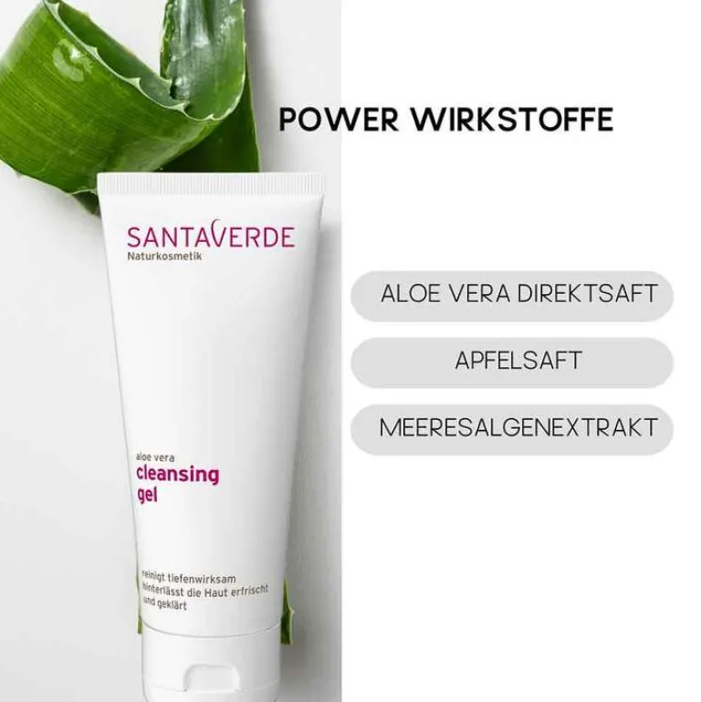 Hot Aloe Vera Reinigungsgel, 100 ml Gesichtsreinigung