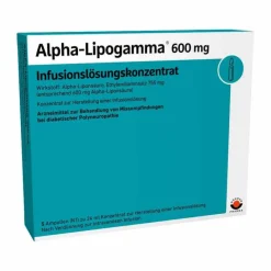 Outlet Alpha Lipogamma 600 Infusionslösung, 5X24 ml Medikamente